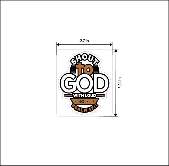 Psalm 47:1 3rd design