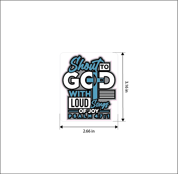Psalm 47:1 1st Design